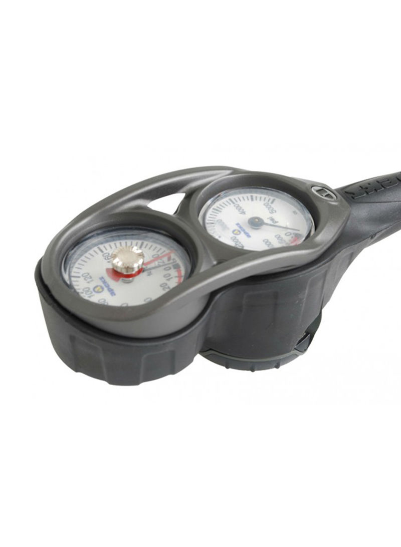 Pressure 3 Gauge And Compass