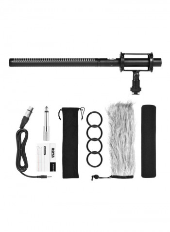 Professional Condenser Microphone Kit 38centimeter Black