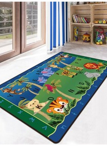 Animal Pattern Super Soft Carpet Multicolour 80x120cm