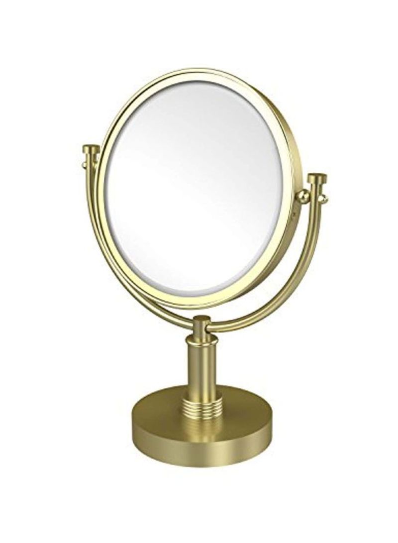 Vanity Top Makeup Mirror Gold/Clear