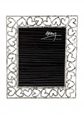 Heart Themed Frame White/Silver 8x10inch