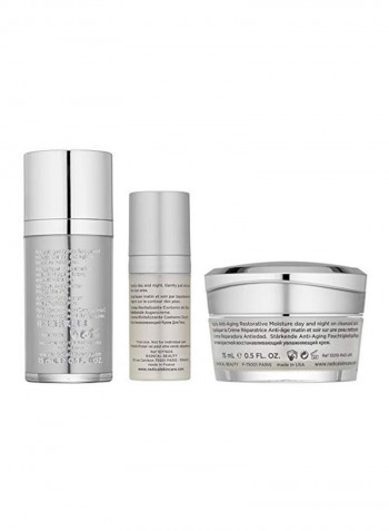 4-Piece Trylacel Skincare Anti Aging Restorative Moisture Set 2.37ounce