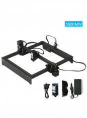 Off-Line Control Desktop Laser Engraving Machine Kit Black