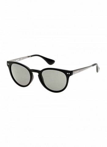 Full-Rimmed Oval Sunglasses - Lens Size: 52 mm للرجال