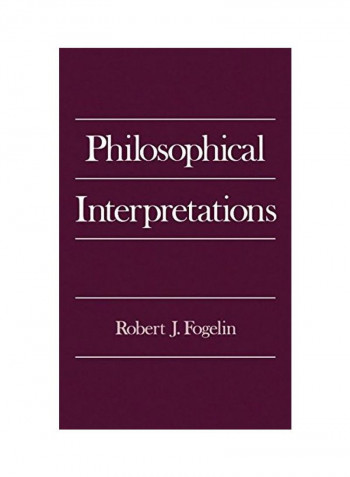 Philosophical Interpretations Hardcover