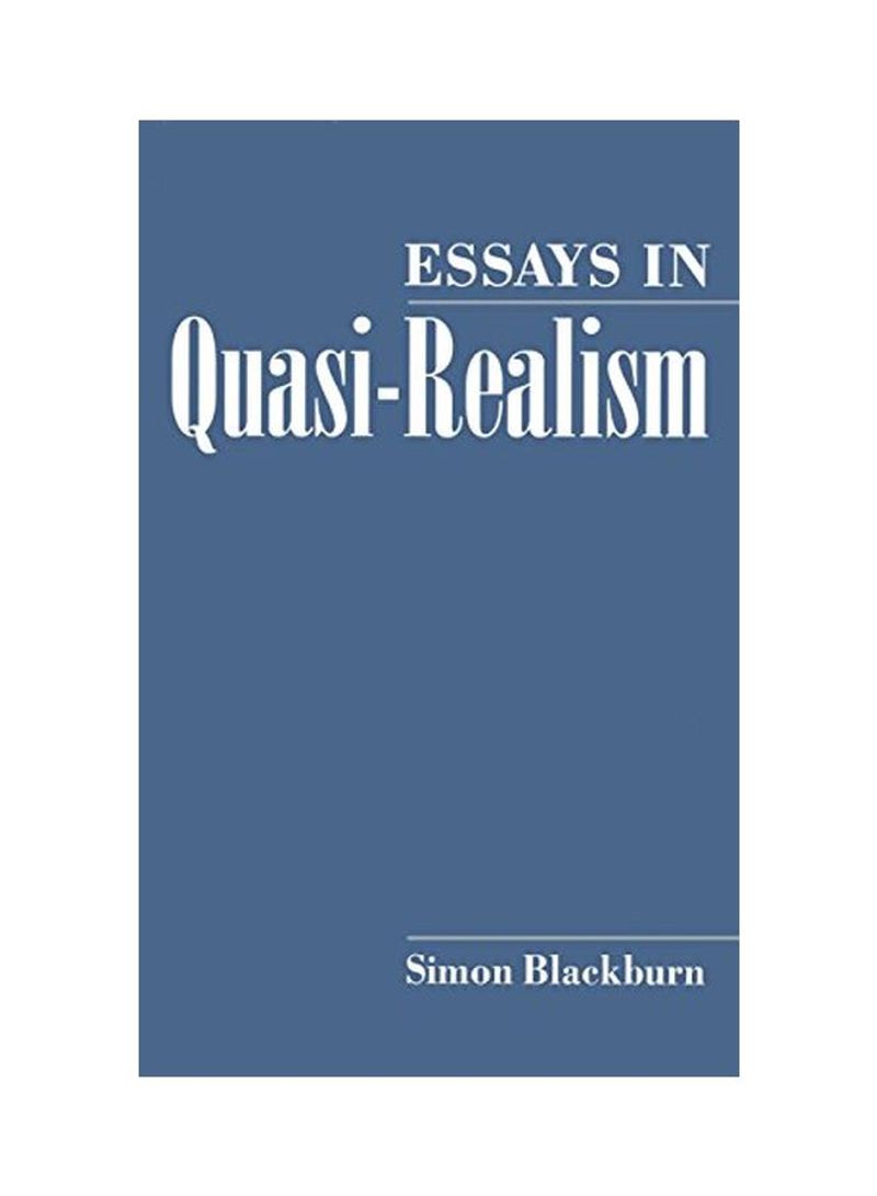 Essays in Quasi-Realism Hardcover