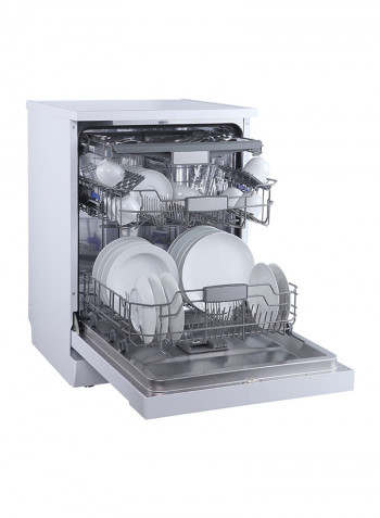 Dishwasher 7 programs 14 place 3 baskets 2 Years Warranty EVDW-143MW White