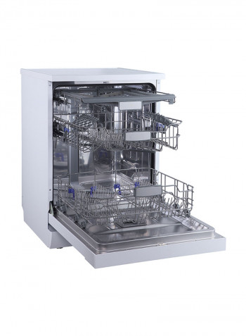Dishwasher 7 programs 14 place 3 baskets 2 Years Warranty EVDW-143MW White