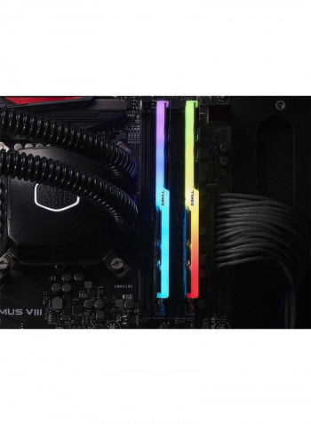 2-Piece 16GB DDR4 3000 MHz Desktop SDRAM 32GB Black