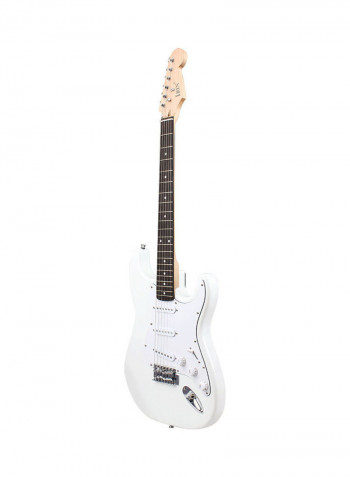 Electric Guitar Basswood Body with Gig Bag and Pick Strap