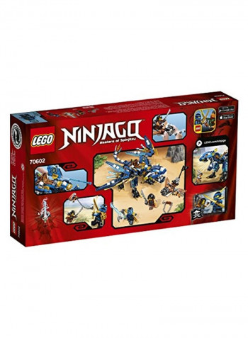 350-Piece Ninjago Jaya's Elemental Dragon Building Set