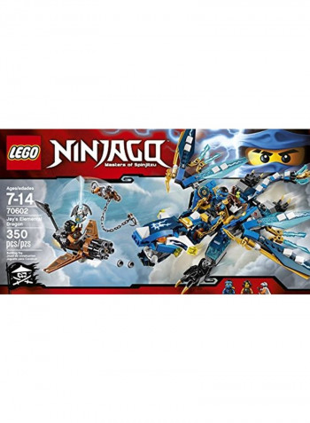 350-Piece Ninjago Jaya's Elemental Dragon Building Set
