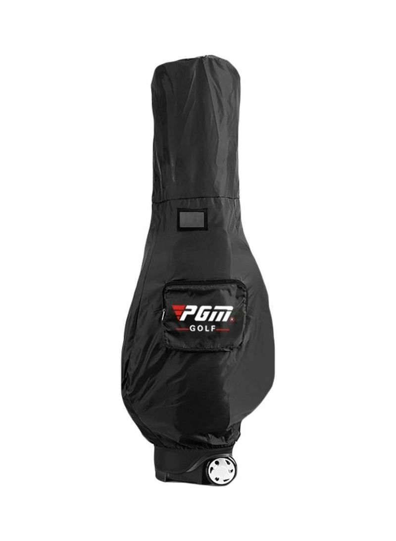 Retractable Golf Ball Bag With Pulley And Rain Cover 91x44x25cm