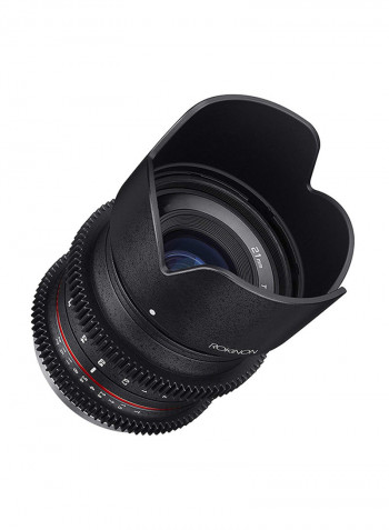 High Grade 21mm T/1.5 Wide Angle Lens Black