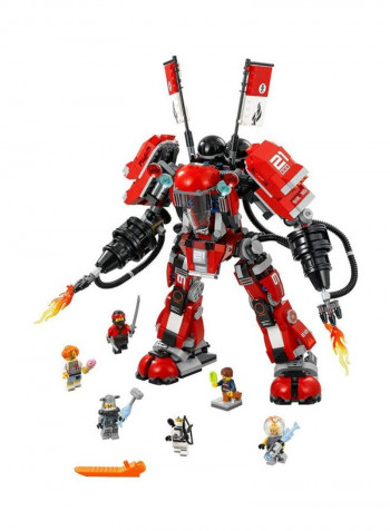 944-Piece Ninjago Movie Fire Mech Building Set 70615 14x4x8inch