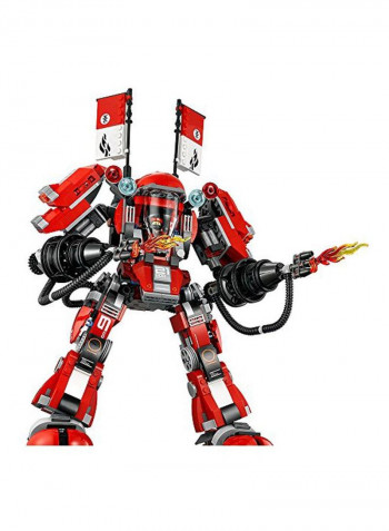 944-Piece Ninjago Movie Fire Mech Building Set 70615 14x4x8inch