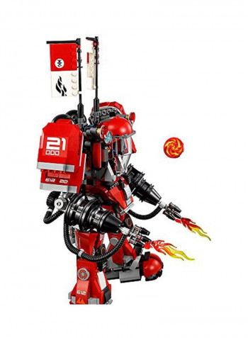 944-Piece Ninjago Movie Fire Mech Building Set 70615 14x4x8inch