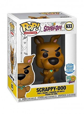 Pop Animation Scrappy Doo Vinyl Figure 3.75inch