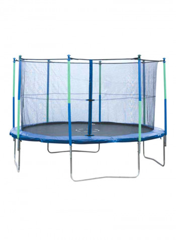 Round Enclosed Trampoline - 305 cm