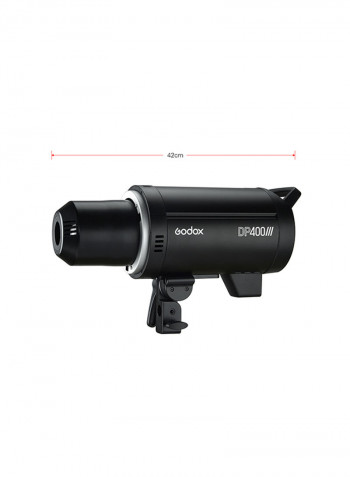 Professional Studio Flash Light Strobe Lighting Lamp Black