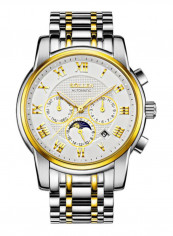Men's Stainless Steel Chronograph Watch LEN67958