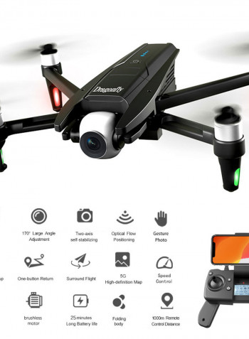 KK13 RC Drone With Camera 4K 5G WIFI 2-axis Gimbal Brushless 120°Wide Angle 33*13*27cm