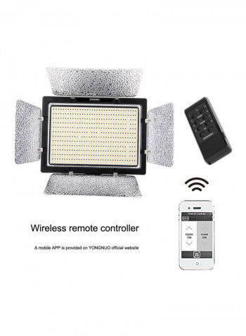 YN900 Wireless LED Photography Light Black