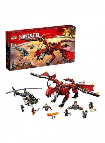 882-Piece Ninjago Masters of Spinjitzu: Firstbourne Building Toy