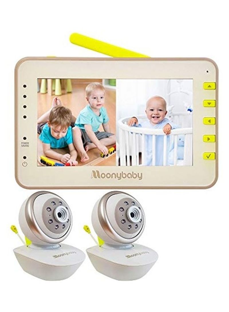 3-Piece Split 55 Baby Monitor And Camera Set