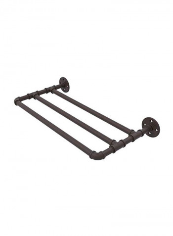 Pipeline Collection Wall Mounted Towel Shelf Oil Rubbed Bronze 36x3x10.8inch