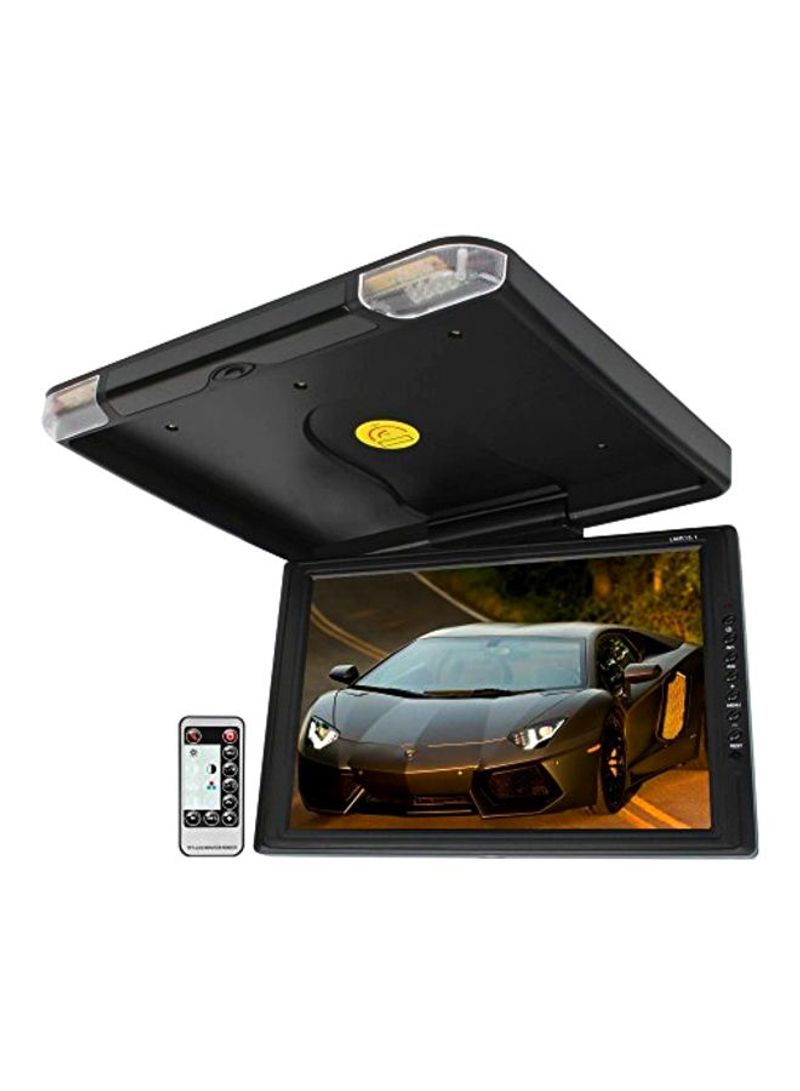 High Resolution TFT Roof Mount Monitor Black