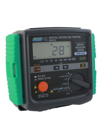 Digital RCD/ELCB Tester Black/Green