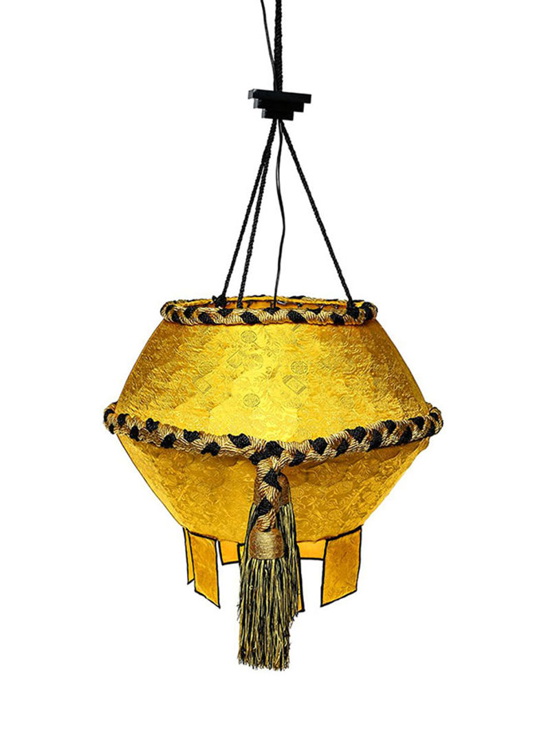 Stylish Polka Ceiling Lamp Gold