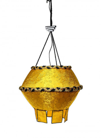Stylish Polka Ceiling Lamp Gold