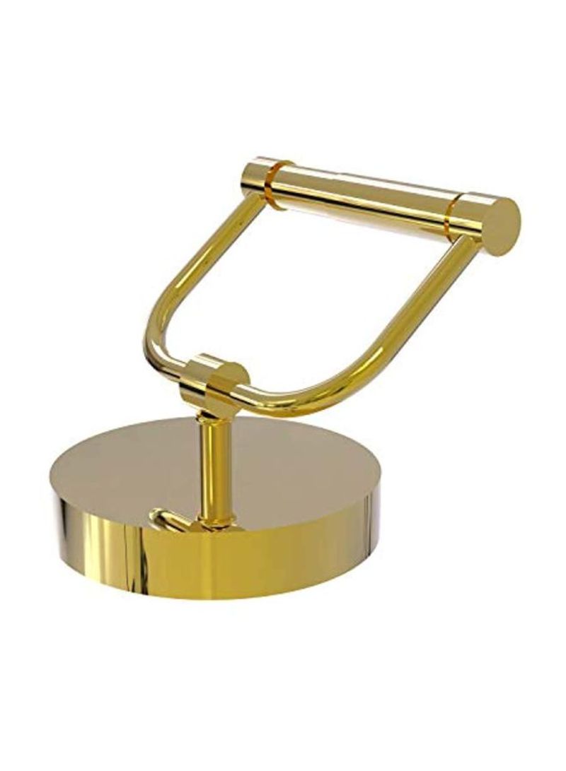 Brass Toilet Paper Holder Gold 5.5x5x6inch