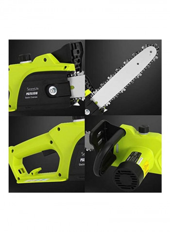 Electric Corded Chainsaw Light Green/Black/Grey