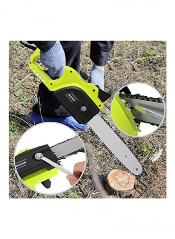 Electric Corded Chainsaw Light Green/Black/Grey