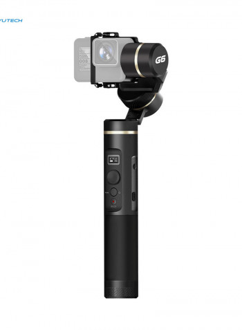 Feiyutech G6 3-Axis Splash-Proof Handheld Action Camera Gimbal Stabilizer Black