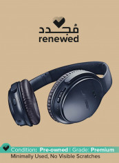 Renewed - QuietComfort 35 Wireless Headphones II Limited Edition Triple Midnight reviews Renewed - QuietComfort 35 Wireless Headphones II Limited Edition Triple Midnight