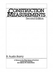 Construction Measurements Hardcover 2nd