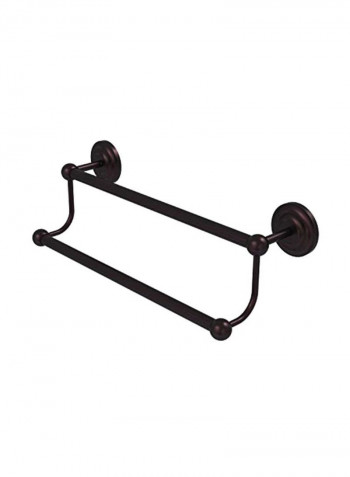Antique Bronze Double Towel Bar Black 36inch