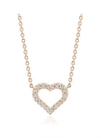 Diamond Mini Heart Necklace