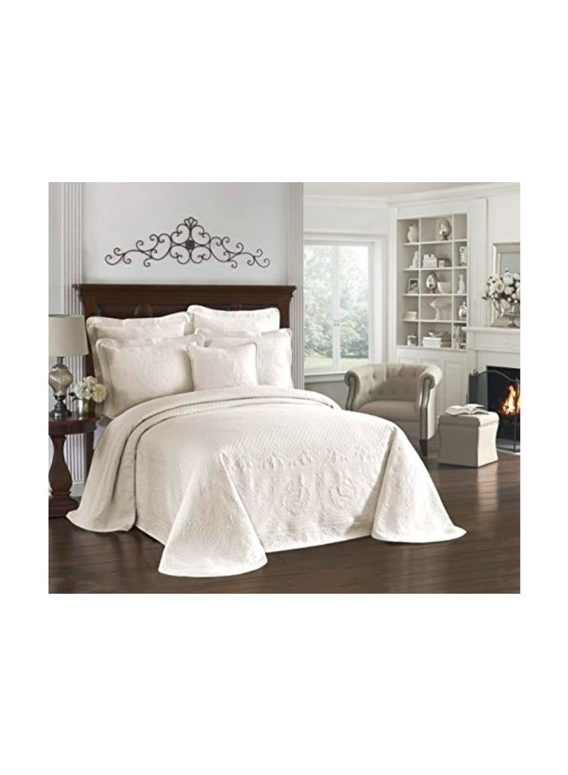 Charles Collection Bedspreads Coverlet White King