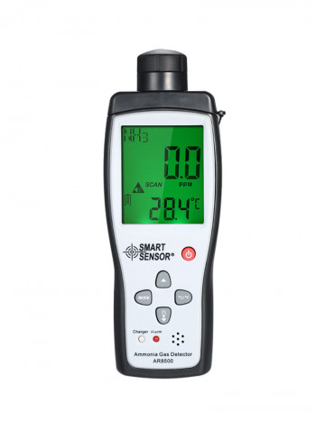 HandHeld Digital Automotive Ammonia Gas Monitor Detector Tester White/Black 65 x 30 x 181millimeter