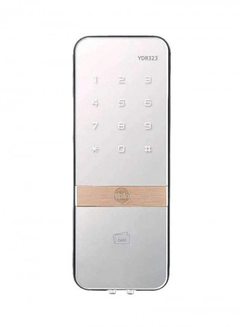 Digital Door Lock Silver/Beige