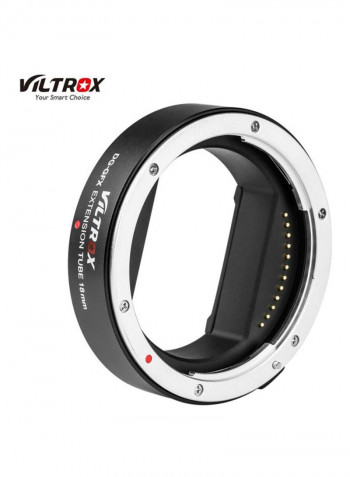 DG-GFX Automatic Electronic Macro Extension Tube Adapter Ring 18millimeter Black