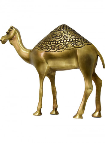 Antique Camel Statue Gold