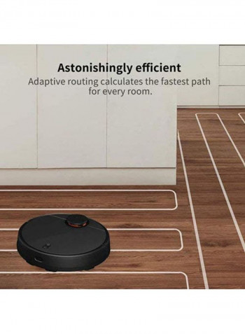 2-in-1 Sweeping Mopping Robot Vacuum Cleaner 0.3 l 33 W Mop-p2w White/Black