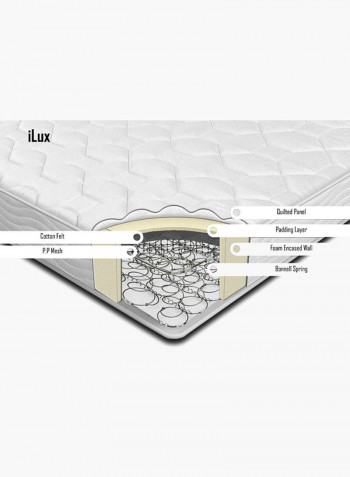 ILux Spring Queen Mattress Beige