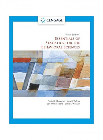 Essentials Of Statistics For The Behavioral Sciences Paperback